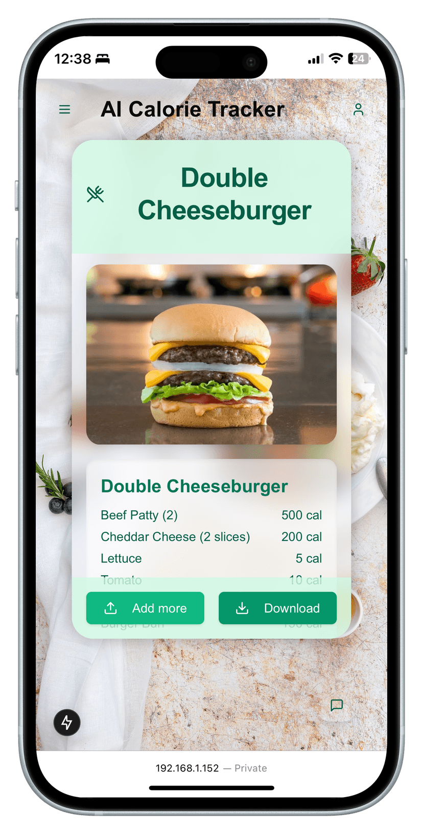 Save time with instant food recognition and analysis.