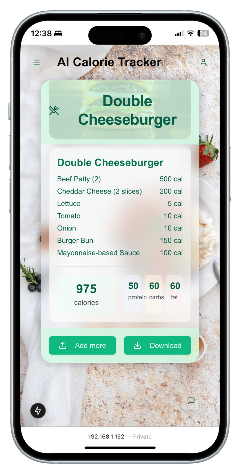 Detailed Nutrition Analysis