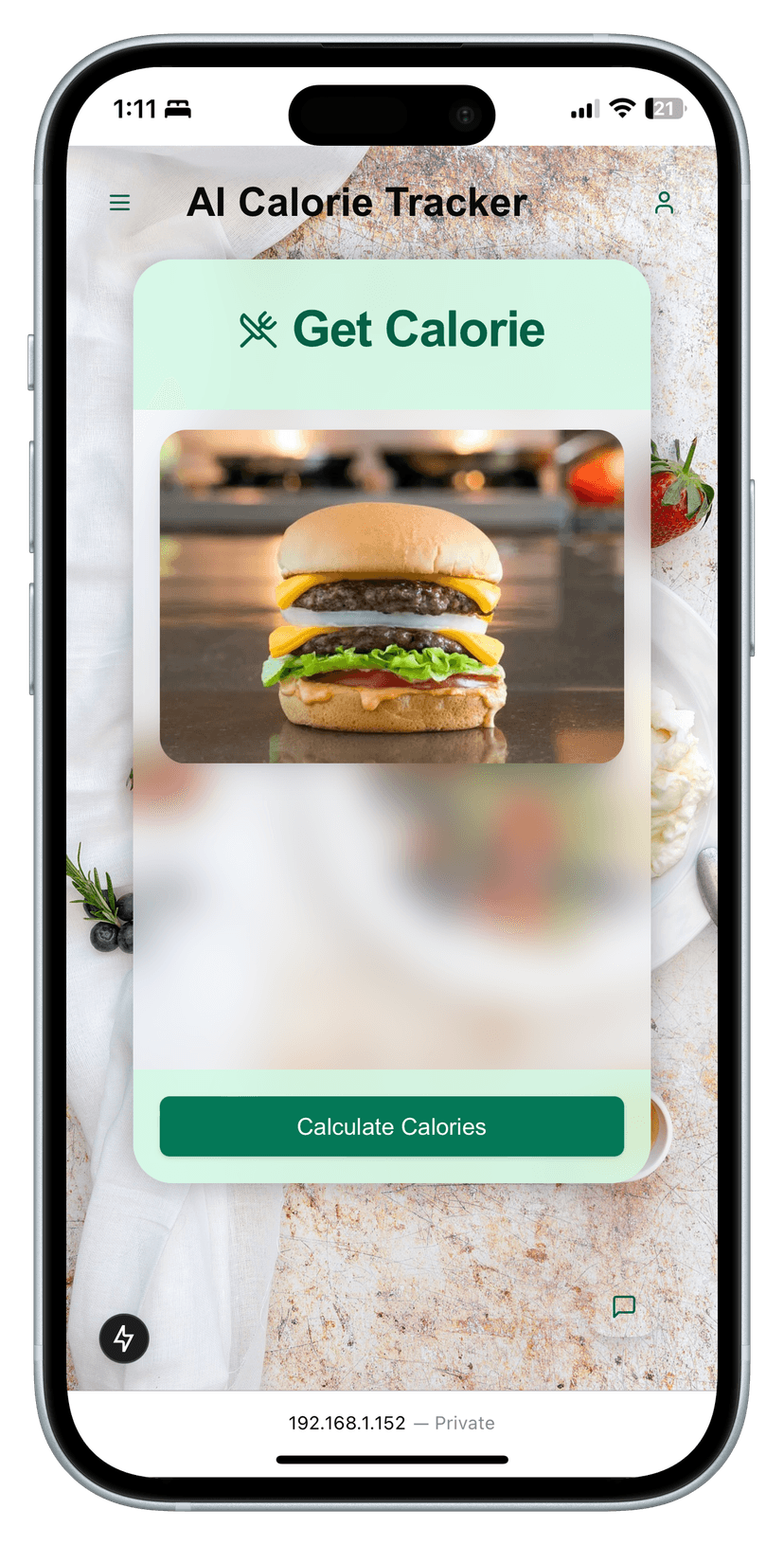 AI Food Recognition